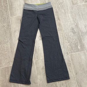 Lululemon pants, grey, size is worn off on the tag but they are between a 6-8